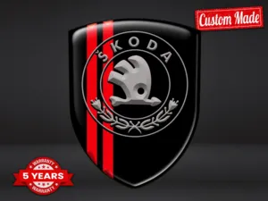 Skoda Adesivi Lunotto Furgoni Resistenti Limitati Stile